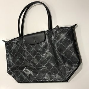 NEW black carryall bag